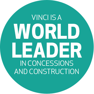 Vinci is a World Leader in concessions and construction