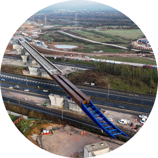 Artist's impression of a bridge at High Speed 2's Curzon Street railway station in Birmingham